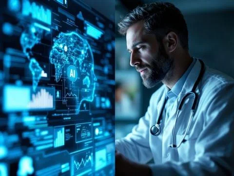 AI in healthcare assisting diagnosis and treatment